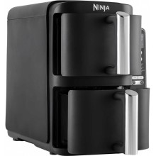 NINJA Double Stack Vertical Air Fryer with 2 Stacking Drawers | SL300EU | Power 2470 W | Capacity 7.6 L | Black