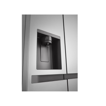 LG Refrigerator | GSLC41PYPE | Energy efficiency class E | Free standing | Side by side | Height 179 cm | Fridge net capacity 420 L | Freezer net capacity 221 L | Display | 36 dB | Grey