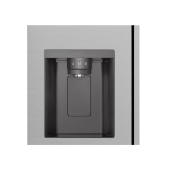LG Refrigerator | GSLC41PYPE | Energy efficiency class E | Free standing | Side by side | Height 179 cm | Fridge net capacity 420 L | Freezer net capacity 221 L | Display | 36 dB | Grey