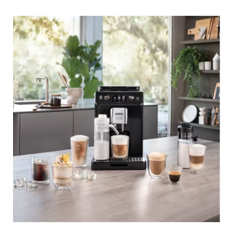 Delonghi Coffee Maker | ECAM450.65.G Eletta Explore | Pump pressure 19 bar | Built-in milk frother | Automatic | 1450 W | Grey