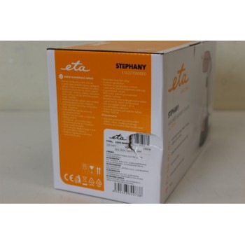 SALE OUT. ETA ETA227090000 Stephany Garment Steamer, Power 1400 W, Water tank 0.38 L, Black/White | ETA | Garment steamer | Stephany ETA227090000 | Handheld | Power 1400 W | White/Black | DAMAGED PACKAGING