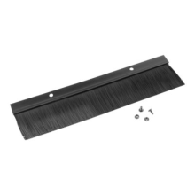 Lanberg AK-1102-B 19" cable entry brush panel, black | Lanberg