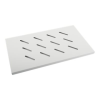 Lanberg 19" fixed shelf 1U/486x270mm max load capacity up to 120kg, grey | Lanberg