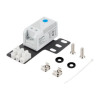 Lanberg Closed-loop thermostat 10A for rack cabinets with 19" ear and terminal block, gray | Lanberg