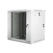 Lanberg Rack cabinet 19" double-section wall-mount 12U/600x600 (flat pack), grey | Lanberg