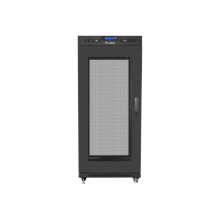 Lanberg Rack cabinet 19" free-standing 15U/800x1000 (flat pack) with mesh door lCD V2, black | Lanberg
