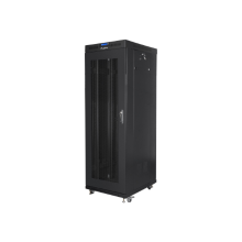 Lanberg Rack cabinet 19" free-standing 37U/600x800 (flat pack) with mesh door lCD V2, black | Lanberg