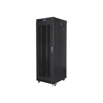Lanberg Rack cabinet 19" free-standing 37U/600x800 (flat pack) with mesh door lCD V2, black | Lanberg Lanberg Rack cabinet 19" free-standing 37U/600x800 (flat pack) with mesh door lCD V2, black | Lanberg