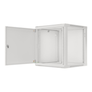 Lanberg Rack cabinet 19" wall-mount 12U/600x600 for self-assembly with metal door (flat pack), grey | Lanberg Lanberg Rack cabinet 19" wall-mount 12U/600x600 for self-assembly with metal door (flat pack), grey | Lanberg
