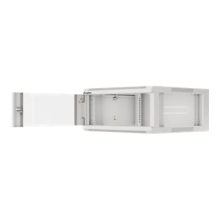 Lanberg Rack cabinet 19" wall-mounted 4U 600 fast assembly (flat pack), grey | Lanberg