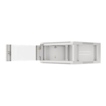 Lanberg Rack cabinet 19" wall-mounted 4U 600 fast assembly (flat pack), grey | Lanberg Lanberg Rack cabinet 19" wall-mounted 4U 600 fast assembly (flat pack), grey | Lanberg