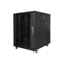 Lanberg Rack cabinet 19" free-standing 15U/600x800 (flat pack), black | Lanberg