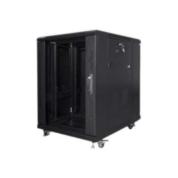 Lanberg Rack cabinet 19" free-standing 15U/600x800 (flat pack), black | Lanberg Lanberg Rack cabinet 19" free-standing 15U/600x800 (flat pack), black | Lanberg