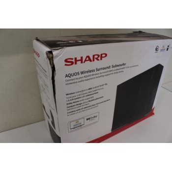 SALE OUT. Sharp AQUOS Wireless Surround Subwoofer | Sharp | AQUOS Surround Subwoofer | CP-AWS0101 | Wi-Fi | DAMAGED PACKAGING | Wireless connection