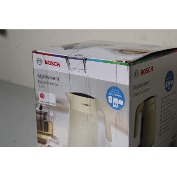 SALE OUT. Bosch TWK2M167 MyMoment Kettle, 1.7 L, 2400 W, Beige | Bosch | Kettle | TWK2M167 MyMoment | Electric | 2400 W | 1.7 L | Plastic | Beige | DAMAGED PACKAGING