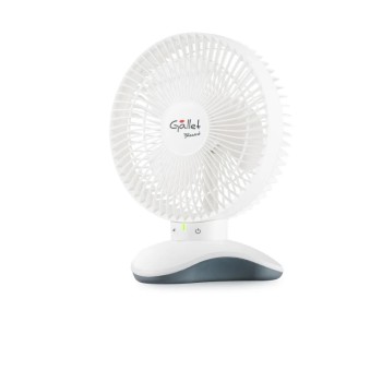 Gallet Fan | GALVEN6 | Table Fan | White | Diameter 15 cm | Number of speeds 3 | Oscillation | 5 W