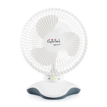 Gallet Fan | GALVEN6 | Table Fan | White | Diameter 15 cm | Number of speeds 3 | Oscillation | 5 W
