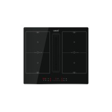 CATA Hob with Hood | IAS 6024 | Induction | Number of burners/cooking zones 4 | Slider | Black