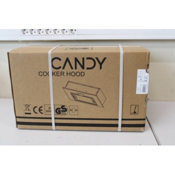 SALE OUT.  | Candy | Hood | CPY5MBG | Canopy | Energy efficiency class C | Width 52 cm | 298 m³/h | Mechanical control | LED | Black Glass | DAMAGED PACKAGING