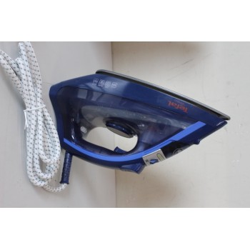 SALE OUT. Tefal FV1713E0 Virtuo Steam iron, Dark Blue | TEFAL | FV1713E0 Virtuo | Steam Iron | 2000 W | Water tank capacity 200 ml | Continuous steam 24 g/min | Dark Blue | USED, WATER MARKS, SCRATCHES
