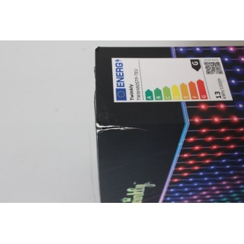 SALE OUT. Twinkly Matrix Smart LED Lights 480 RGB (Multicolor) 1x1m, Clear wire|Matrix Smart LED Lights 480, 1x1m|RGB Multicolor|DEMO